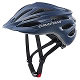 Cratoni Winora Unisex – Erwachsene Pacer Fahrradhelm, dunkelblau matt, L-XL(58-62cm)