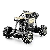 SSBHDM RC-Buggy, um 360 Grad drehbare Drift-Stunt-RC-Autos, 2,4-GHz-Legierungs-Offroad-RC-Fahrzeug, Allrad-Stoßdämpfer-Kletter-RC-Truck, elektrisches Spielzeug-Rennauto, Spielzeuggeschenk für Erw