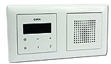 Gira Unterputz-Radio RDS mit Lautsprecher und Rahmen - reinweiß g