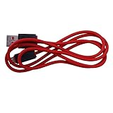 Malloy Rotes USB-Kabel LadegeräT für Studio 2.0 FunkkopfhöR