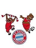 FC Bayern München Aufnäher | Patches | 3er-Set | R