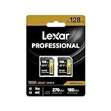 Lexar Professional GOLD SDXC 1800x 128GB UHS-II V60-2PAC