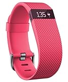 Fitbit Charge HR Fitness and Sleep Tracker - Pink, S