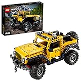 LEGO 42122 Technic Jeep Wrangler, 4x4-Spielzeugauto, Detailreicher Modellbausatz Für Offroad-Geländewagen, Geschenk Für Jungen Und Mädchen, Kreatives Spielzeug Fü