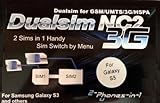 2-phones-in-1® 2in1-nc2s5 NC2 Dual SIM Adapter für Samsung Galaxy S5