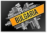 Kühlschrankmagnet, Liste der Städte und Städte in Bulgarien, Word C