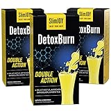 DetoxBurn – Detox – Getränk mit Mariendistel, Artischocke, Löwenzahn, Vitamin C und Grünem Tee – 30 Beutel für 30 Tage – Mit Kostenloser E-Book-Ratgeber – SlimJOY
