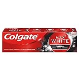 Colgate Max White Charcoal Whitening Zahnpasta 75ml, 1 Stück