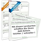 AEVO-Lernkartei (380 Lernkarten) - Kompaktwissen zur Ausbildereignungsprüfung/zum AdA-Schein, Ausbilderschein: für das Prüfungsjahr 2024
