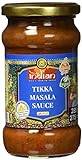 Truly Indian Tikka Masala Sauce (Angenehm scharfe Fertigsauce für schnelle Gerichte mit natürlichen Zutaten, Authentisch indisch kochen, Vegan und glutenfrei) (1 x 285 g)