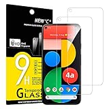 NEW'C 2 Stück, Panzer Schutz Glas für Google Pixel 4a 5G, [Nicht für Pixel 4a] Frei von Kratzern, 9H Härte, HD Displayschutzfolie, 0.33mm Ultra-klar, Ultrabeständig