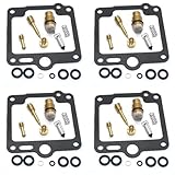 Ersatzteile Motorrad-Vergaser-Reparatursatz Für Y&amaha XJ600 XJ 600 H XJ600H 3KM XJ600N 51J, Dichtungsteile Für Schwimmende Nadel(Style 2)