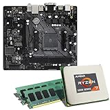 AMD Ryzen 7 5700G / ASRock B550M-HDV Mainboard Bundle / 64GB | CSL PC Aufrüstkit | AMD Ryzen 7 5700G 8X 3800 MHz, 64GB DDR4-RAM, GigLAN, 2X M.2 Port, USB 3.2 Gen1 | Aufrüstset | PC Tuning