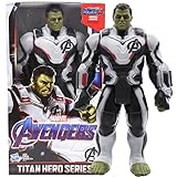 Hilloly Hulk Figur, Marvel Avengers Titan Hero Figur Hulk, Hulk ActionFigur, 30 cm Spielzeug, für Kinder ab 3 J