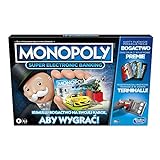 Monopoly Super Electronic Banking-Brettspiel | elektronischer Terminal; wählen Sie Ihre Belohnungen aus; Bargeldfrei; Näherungstechnologie; Altersgruppe: ab 8 J