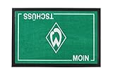 Unbekannt SV Werder Bremen Haustürmatte/Fußmatte *** Moin *** 18-89022