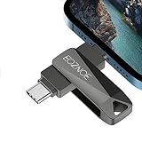 EOZNOE 64 GB USB Stick für Phone/Android Handy/Laptop/PC/Pad,USB 3.0-Flash-Laufwerk Speicherstick Externer drehbar aus Metall zum Speichern von mehr Fotos und Videos.……