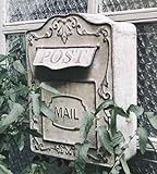 OM-PDD Durchwurfbriefkasten, Briefkasten-spardose, Postkasten Edelstahl, Briefkästen für Draußen, Dekorativ, 26 X 9, 5 X 34 cm (10, 3 X 3, 8 X 13, 4 Zoll)