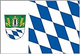 U24 Flagge Fahne Landkreis Straubing-Bogen 90 x 150