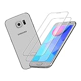 Für Samsung S6 edge Panzerglas Galaxy S6 edge Schutzfolie, 9H Displayschutzfolie Samsung Galaxy S6 edge Folie, [2 Stück] für Samsung Galaxy S6 edge Displayschutz [Ultra-klar][Anti-Öl][Anti-Bläschen]