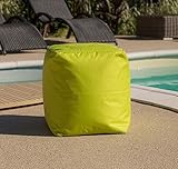 Jura Textiles JT133 Sitzsack Cube, Anisgrü