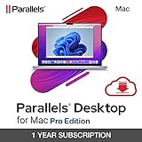 Parallels Desktop 19 for Mac Pro Edition | Run Windows on Mac Virtual Machine Software | 1 Device | 1 User | 1 Year | Mac Activation Code by E
