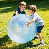 Bubble Ball Wasserbomben, 47 Zoll Wasserballons Wasserblasenball Wasserball Transparenter Hüpfballon für Kinder Strand Pool Garten Party