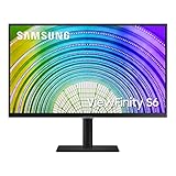 Samsung WQHD Monitor S6U S27A600UUU, 27 Zoll, IPS-Panel, WQHD-Auflösung, HDR10, AMD FreeSync, Reaktionszeit 5 ms, Bildwiederholrate 75 Hz, Auto Source Switch Plus, schw
