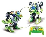 VTech Switch and Go Dinos RC Roboter-T-Rex – Dino-Roboter-Transformer mit Fernbedienung – 2in1 Spielzeug mit Dinostimme, Geräusch- und Lichteffekten – Für Kinder von 3-8 J