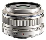OM System OLYMPUS M.Zuiko Digital 17 mm F1.8 Silber für Micro Four Thirds Systemkamera, kompaktes Design, schönes Bokeh,