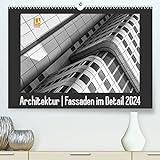 Architektur - Fassaden im Detail 2024 (hochwertiger Premium Wandkalender 2024 DIN A2 quer), Kunstdruck in Hochg