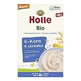 HOLLE BABYFOOD Bio-Getreidebrei, 4-Korn, 250g