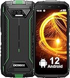 DOOGEE S41 Pro [2023] Rugged Smartphone, 6300 mAh Big Akku, Android 12, 7 GB + 32 GB, 1 TB erweiterbares Handy, Dreifachkamera 13 MP, 5,5 Zoll HD+, IP68 / IP69K, NFC/Face ID/GPS