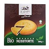 Bündner Nusstorte Bio, aus Bergbienenhonig, Baumnüssen & Schweizer Butter (1 x 300g)