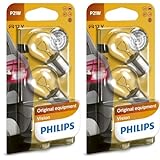 Philips 12498B2 Kugellampe Vision P21W (Packung mit 2)