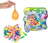 Toi-Toys 65823 100 Wasserbomben ballons, selbstschließend, mehrfarbig