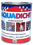 Latzel Dämmstoffe Aqua Dicht Reparatur - Faserdichtmasse 750 ml Dose transparent - Dichtet sofort bei jedem Wetter - Das Orig