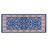 WEBTAPPETI.IT Royal Shiraz 2079-Light Blue Klassischer Teppich, leicht zu reinigen und sehr strapazierfähig, Blau 100 x 240