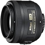 Nikon 2183 AF-S DX Nikkor 35mm 1:1,8G Objektiv (52mm Filtergewinde)