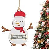 Weihnachtlicher einzigartiger Geldhalter | Einzigartige weihnachtliche Geldhalter aus Holz - Festlicher Geburtstags-Geldhalter, lustige Weihnachts-Geldkarten für Weihnachten, Geburtstagsfeier, B