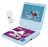 Lexibook - DVDP6FZ - Disney Frozen tragbarer DVD-Player - Himmelb