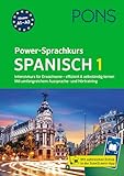 PONS Power-Sprachkurs Spanisch 1: Intensivkurs für Erwachsene - effizient und selbständig