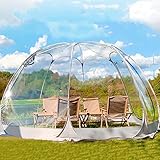Premium Bubble Zelt Pop Up Pavillon – Große 5–7 Personen Iglu-Kuppel für Garten Terrasse, sofortiges Gewächshaus Wetter Pod – ideal für Partys und Camping