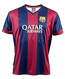 Barcelona Morefootballs - Offizielles FC Home Trikot Set für Kinder - 2023/2024-128 - Barça Trikot - Fussball Shirt und S