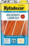 Xyladecor Holzschutz-Lasur 2 in 1, 4 Liter, Farb