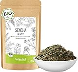 Sencha Tee BIO 500 g I lose und geschnitten I aromatischer bio Sencha Grüntee I 100% natürlich I b