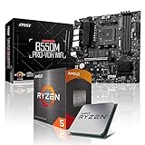 Memory PC Aufrüst-Kit Bundle AMD Ryzen 9 5900X 12x 3.7 GHz, 32 GB DDR4, B550M PRO-VDH Wi-Fi, komplett fertig montiert inkl. Bios Update und g