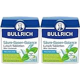 Bullrich Säure-Basen-Balance Lutsch Tabletten 120 Stück | Mit Zink für einen ausgeglichenen Säure-Basen-Haushalt | Minz-Geschmack (Packung mit 2)