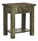 Safavieh American Homes Collection Alfred Antique End Table, Antique G