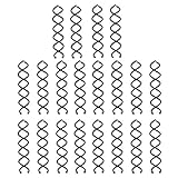 20Er Pack Spiral Haarspangen Spiralnadeln Haardesign Spiral Drehklammern Dutt-Haarspangen Für Selbstgemachte F